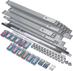 Planbord Djois jaar 35vaks grijs