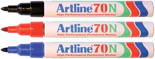 Viltstift Artline 70 rond 1.5mm zwart-1