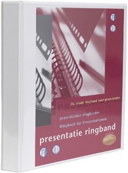 Presentatieringband Multo A4 23-rings O-mech 32mm wit