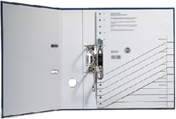 Scheidingsbladen Leitz A4 karton 200gr 11-gaats grijs 100 stuks