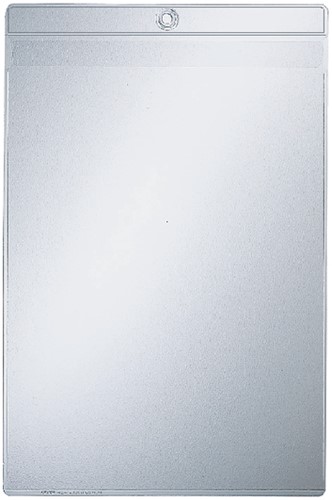 Insteekmap U-model Leitz Premium met ophangoog 0.20mm PVC A4 transparant 50 stuks