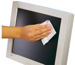 Beeldscherm reiniging