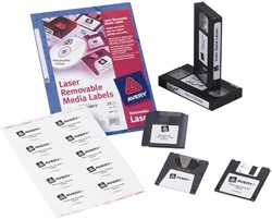 Media etiketten voor printers
