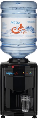 Mister Aqua Amazone tafelmodel Waterdispenser Koud Heet zwart
