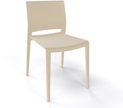 Bakhita terrasstoel taupe