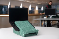 BakkerElkhuizen Ergo-Top 320 Circular laptopstandaard groen