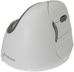 BakkerElkhuizen Evoluent4 muis White Bluetooth (rechtshandig) for MAC