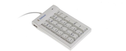 BakkerElkhuizen Goldtouch numeriek toetsenbord wit
