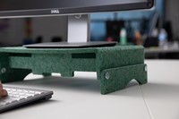 BakkerElkhuizen Q-riser 110 circular monitorstandaard groen