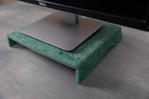 BakkerElkhuizen Q-riser 50 circular monitorstandaard groen