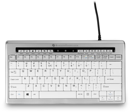BakkerElkhuizen S-board 840 Compact toetsenbord no hub (QWERTY)