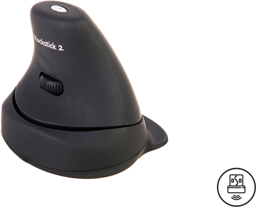 BakkerElkhuizen Rockstick 2 muis draadloos medium/klein