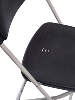 VEBA Budget klapstoel - Zwart/Zwart-3