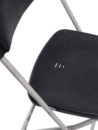 VEBA Budget klapstoel - Zwart/Zwart-3