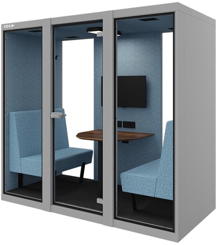 VOX POD Large (2P) - Akoestische stilteruimte/vergaderruimte - RAL 3020