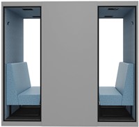 VOX POD Large (2P) - Akoestische stilteruimte/vergaderruimte - RAL 3020-2