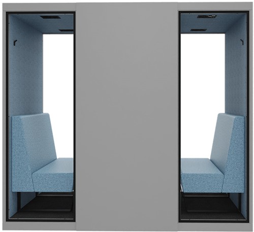 VOX POD Large (2P) - Akoestische stilteruimte/vergaderruimte - RAL 3020-2