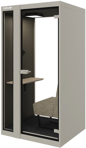 VOX POD Small+ - Akoestische belcel - RAL 9001