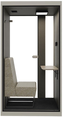 VOX POD Small+ - Akoestische belcel - RAL 9010-2