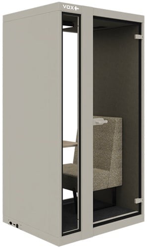 VOX POD Small+ - Akoestische belcel - RAL 9010-3