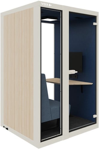 VOX POD Teams - Akoestische belcel - RAL 9001-3