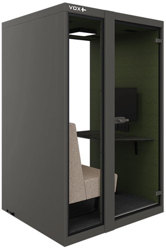 VOX POD Teams - Akoestische belcel - RAL 7022-3