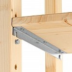 Aanbouw massiefhouten legbord stellingsysteem 30DX200HX103B-3