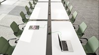 HOWE Folding surfaces vergadertafel sfeerafbeelding
