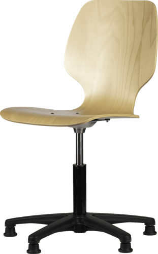 Onderwijsstoel HK160 hout