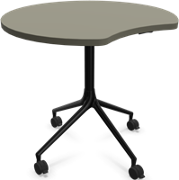 HOWE AS400 tafel - Donkergrijs - Zwart - B7 - Zwart - B7