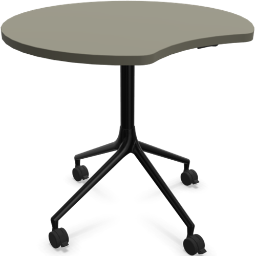 HOWE AS400 tafel - Donkergrijs - Zwart - B7 - Zwart - B7