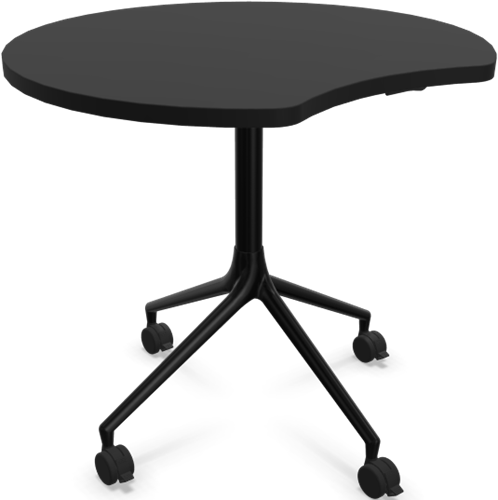 HOWE AS400 tafel - Zwart - Zwart - B7 - Satijnzwart - B6