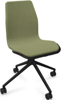 HOWE AS100 stoel - Groen - C48U - Zwart - B7