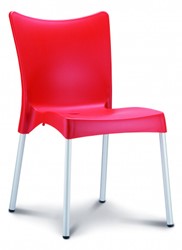 Juliette stapelbare stoel rood