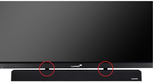Legamaster Easyfix soundbar bracket for LS2000 soundbar