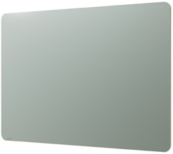 Legamaster glasbord 100x150cm Sage Green ronde hoeken