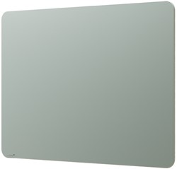 Legamaster glasbord 90x120cm Sage Green ronde hoeken
