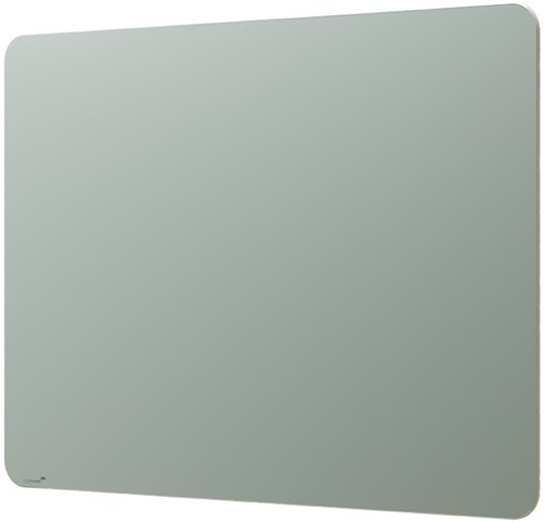 Legamaster glasbord 90x120cm Sage Green ronde hoeken