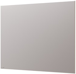 Legamaster glasbord 100x150cm Warm Grey rechte hoeken