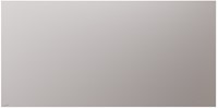 Legamaster glasbord 100x200cm Warm Grey rechte hoeken-2