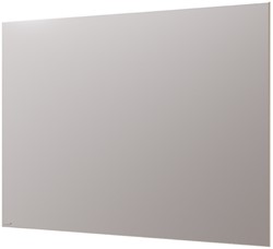 Legamaster glasbord 90x120cm Warm Grey rechte hoeken