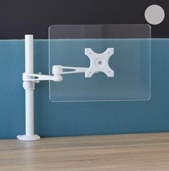 Orange Office monitorarm enkel - Aluminium (MA1)