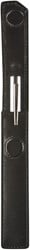 Maverick ALL BLACK - lederen pen etui voor 1 pen - zwart