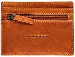 Maverick NEW MEN - lederen Zakportefeuille RFID - cognac