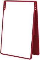 PLAYROOM PLAYBOARD whiteboard Rood (75x50cm)-3