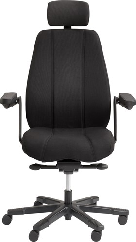 Corsa heavy duty 24uurs bureaustoel van de voorkant