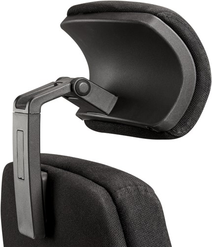 Raptor heavy duty 24uurs bureaustoel stof hoofdsteun