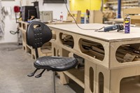 Werkstoel TEZ160-3
