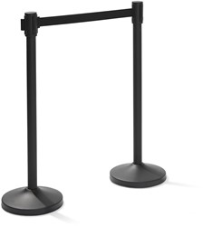 VEBA Trendy afzetpaal Zwart 180 cm zwart