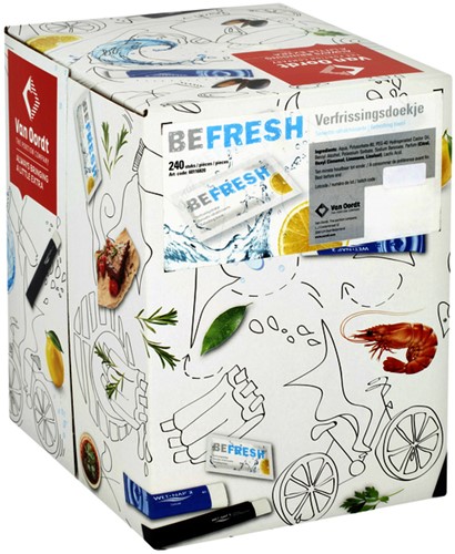 Verfrissingsdoekje van Oordt BeFresh citroen 240x1st-2